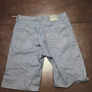Levi's 569 Men's 34 Jhorts Gray Blue Denim Shorts